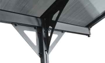 Durable Aluminum Frames and Steel Brackets